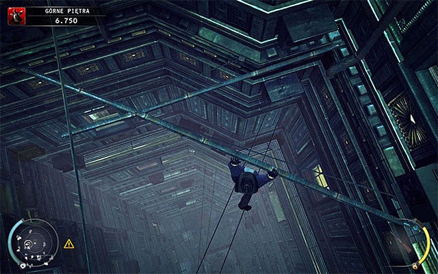 In order to complete the second part you have to walk over metal beams connecting two opened shutters on eighth floor (the one located near a passage from main stairs and the one located next to the room 899 door) - 3: Terminus | Challenges - Challenges - Hitman: Absolution Game Guide