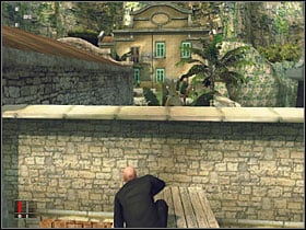 Run along the wall to the right and go through the door youll see - A Vintage Year - Walkthrough - Hitman: Blood Money Game Guide & Walkthrough