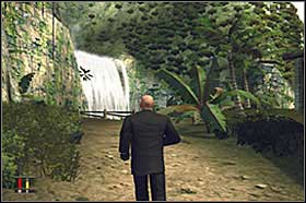 You can leave the area the short way - using the elevator in the factory - A Vintage Year - Walkthrough - Hitman: Blood Money Game Guide & Walkthrough