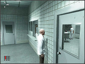 Doctors suit wont get you any further. - Flatline - Walkthrough - Hitman: Blood Money Game Guide & Walkthrough