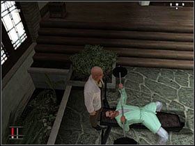 He wont be lifting any more. - Flatline - Walkthrough - Hitman: Blood Money Game Guide & Walkthrough