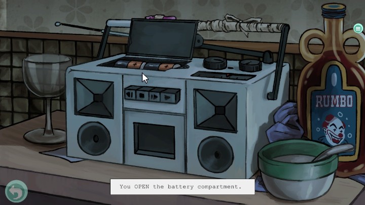 Exit the living room and go to the corridor, and then enter the kitchen - The home and brothers hideout | Walkthrough - Walkthrough - Hiveswap Game Guide