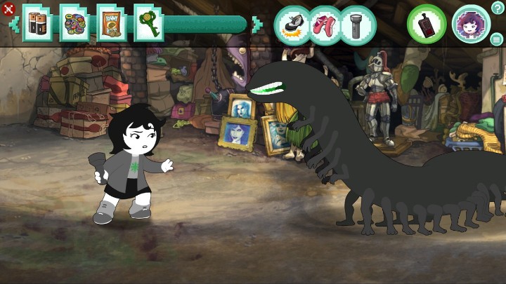 After turning the light on, you will be attacked by a monster - The home and brothers hideout | Walkthrough - Walkthrough - Hiveswap Game Guide