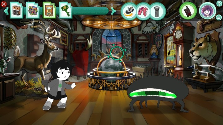 Go back to the corridor before the kitchen - The home and brothers hideout | Walkthrough - Walkthrough - Hiveswap Game Guide