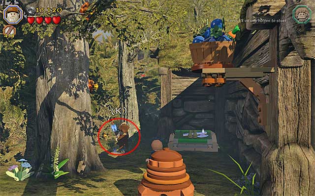 Requirements: the ability to heal animals (e - Stage 9 (Queer Lodgings) | Main Stages - Collectibles - Main Stages - Collectibles - LEGO The Hobbit Game Guide & Walkthrough