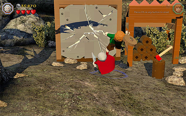 Requirements: Buddy-Up - Stage 9 (Queer Lodgings) | Main Stages - Collectibles - Main Stages - Collectibles - LEGO The Hobbit Game Guide & Walkthrough