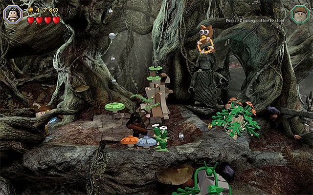 The second owl - Stage 10 (Flies and Spiders) | Main Stages - Collectibles - Main Stages - Collectibles - LEGO The Hobbit Game Guide & Walkthrough