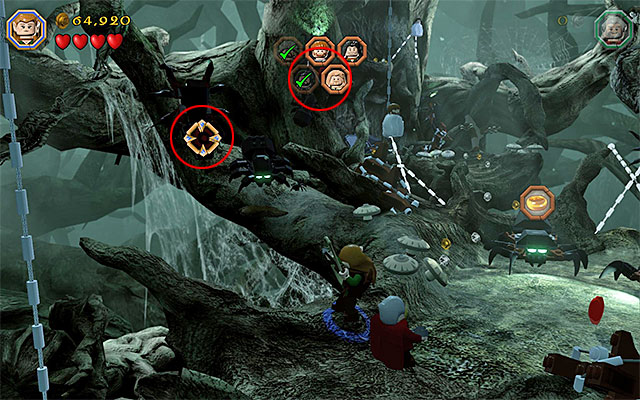 The third and the fourth spider - Stage 10 (Flies and Spiders) | Main Stages - Collectibles - Main Stages - Collectibles - LEGO The Hobbit Game Guide & Walkthrough