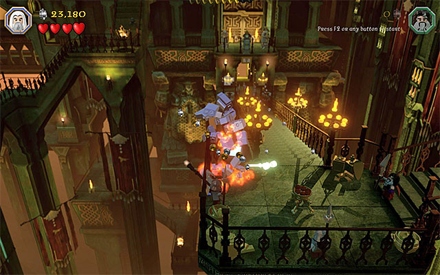 Requirements: Sarumans staff - Stage 1 (Greatest Kingdom in Middle-Earth) | Main Stages - Collectibles - Main Stages - Collectibles - LEGO The Hobbit Game Guide & Walkthrough