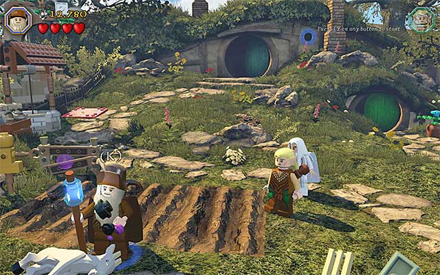 The wounded goat - Stage 2 (An Unexpected Party) | Main Stages - Collectibles - Main Stages - Collectibles - LEGO The Hobbit Game Guide & Walkthrough
