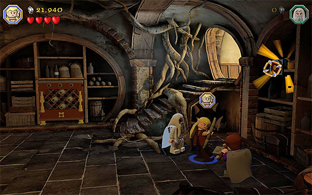 The target - Stage 2 (An Unexpected Party) | Main Stages - Collectibles - Main Stages - Collectibles - LEGO The Hobbit Game Guide & Walkthrough