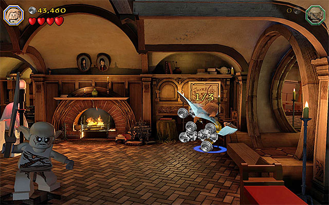 The first map - Stage 2 (An Unexpected Party) | Main Stages - Collectibles - Main Stages - Collectibles - LEGO The Hobbit Game Guide & Walkthrough