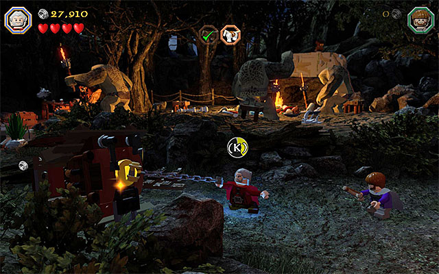 The interactive catch - Stage 4 (Roast Mutton) | Main Stages - Collectibles - Main Stages - Collectibles - LEGO The Hobbit Game Guide & Walkthrough