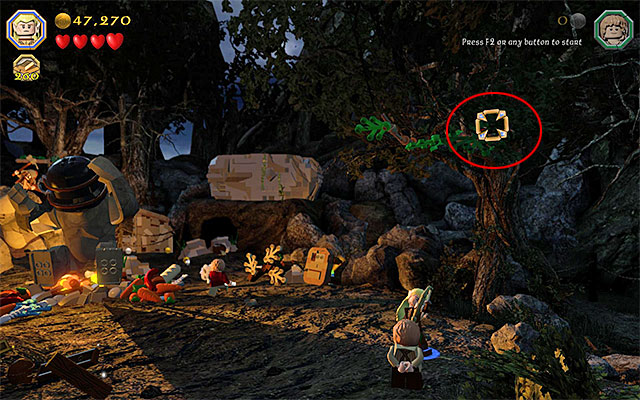 Requirements: bow (e - Stage 4 (Roast Mutton) | Main Stages - Collectibles - Main Stages - Collectibles - LEGO The Hobbit Game Guide & Walkthrough