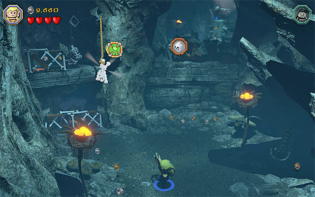 The second plant - Stage 7 (Goblin-town) | Main Stages - Collectibles - Main Stages - Collectibles - LEGO The Hobbit Game Guide & Walkthrough