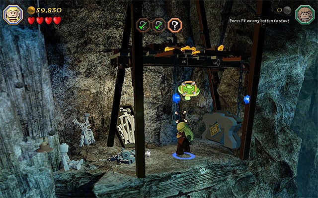 The fifth plant - Stage 7 (Goblin-town) | Main Stages - Collectibles - Main Stages - Collectibles - LEGO The Hobbit Game Guide & Walkthrough