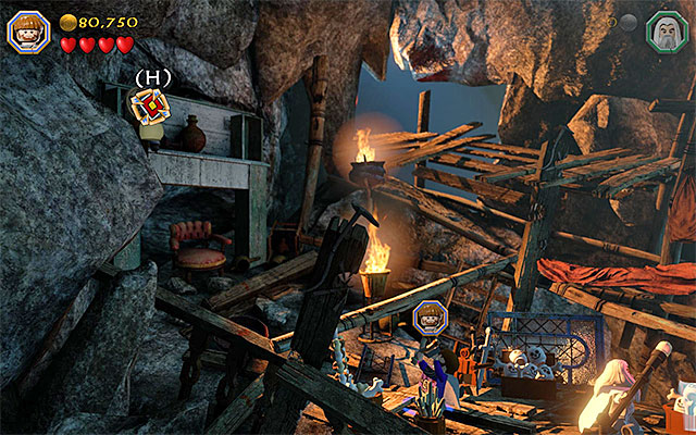 The target - Stage 7 (Goblin-town) | Main Stages - Collectibles - Main Stages - Collectibles - LEGO The Hobbit Game Guide & Walkthrough