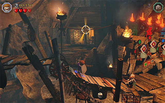 Requirements: slingshot (e - Stage 7 (Goblin-town) | Main Stages - Collectibles - Main Stages - Collectibles - LEGO The Hobbit Game Guide & Walkthrough