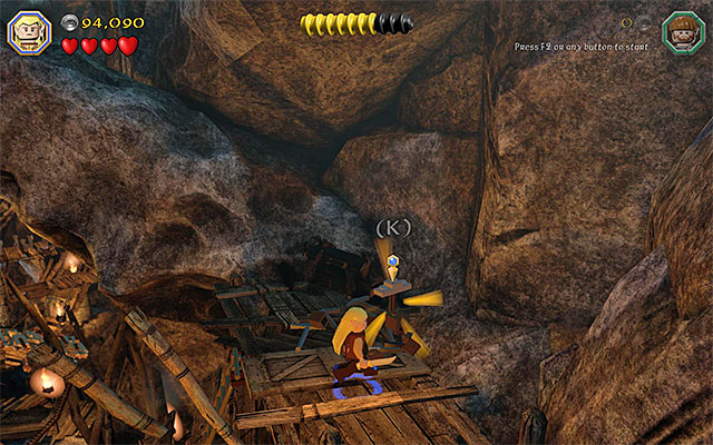 A barrel with unique collectible - Stage 7 (Goblin-town) | Main Stages - Collectibles - Main Stages - Collectibles - LEGO The Hobbit Game Guide & Walkthrough