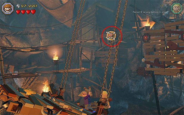 Requirements: slingshot (e - Stage 7 (Goblin-town) | Main Stages - Collectibles - Main Stages - Collectibles - LEGO The Hobbit Game Guide & Walkthrough