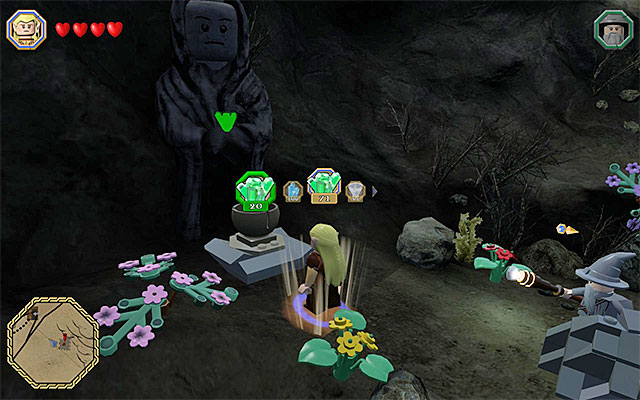 Approach each and every altar and make an offering of gems - Schematics locations (1-8) | Middle Earth - Schematics - Middle Earth - Schematics - LEGO The Hobbit Game Guide & Walkthrough