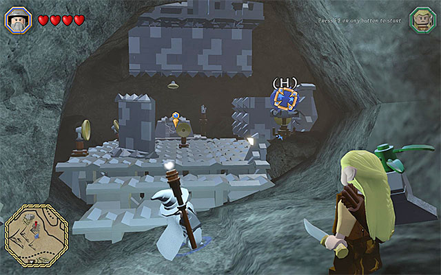 Hit the blue spheres with magic bolts - Schematics locations (1-8) | Middle Earth - Schematics - Middle Earth - Schematics - LEGO The Hobbit Game Guide & Walkthrough