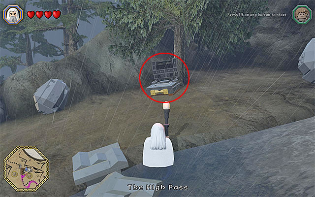 Open the chest in the camp - Schematics locations (9-16) | Middle Earth - Schematics - Middle Earth - Schematics - LEGO The Hobbit Game Guide & Walkthrough