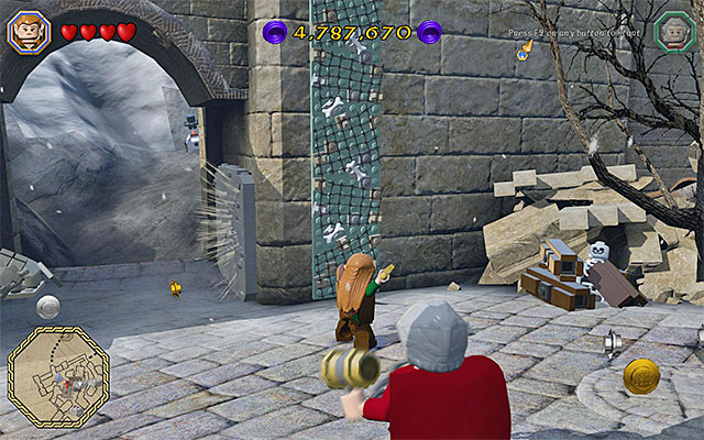 The interactive wall - Schematics locations (9-16) | Middle Earth - Schematics - Middle Earth - Schematics - LEGO The Hobbit Game Guide & Walkthrough