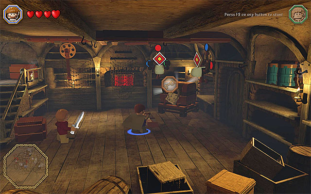 Switch to the archer and fire an arrow at the target on the left - Schematics locations (9-16) | Middle Earth - Schematics - Middle Earth - Schematics - LEGO The Hobbit Game Guide & Walkthrough