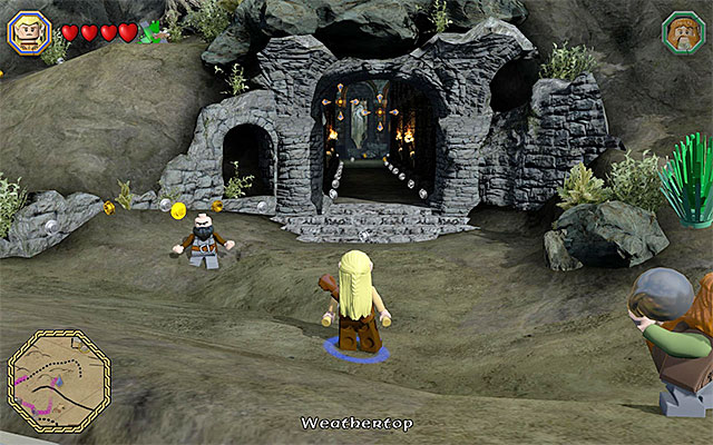 Location: Weathertop - Mithril bricks locations (1-15) | Middle Earth - Mithril LEGO bricks - Middle Earth - Mithril LEGO bricks - LEGO The Hobbit Game Guide & Walkthrough