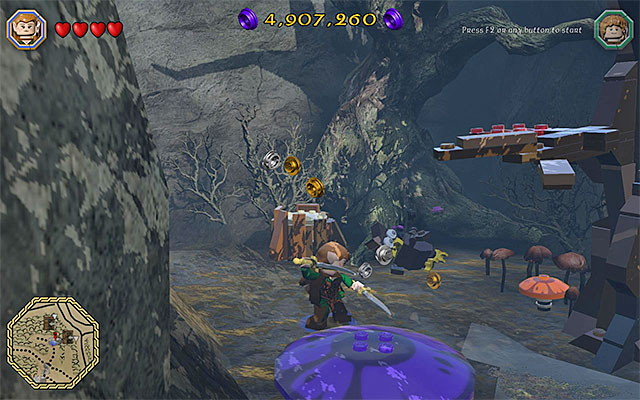 The wounded owl - Mithril bricks locations (31-45) | Middle Earth - Mithril LEGO bricks - Middle Earth - Mithril LEGO bricks - LEGO The Hobbit Game Guide & Walkthrough