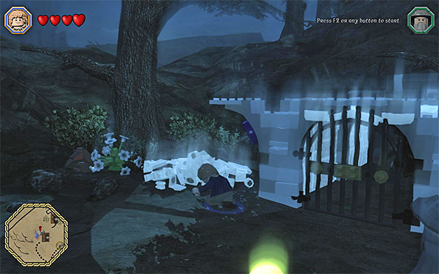 Put on The Ring and build a mechanism - Mithril bricks locations (61-65) | Middle Earth - Mithril LEGO bricks - Middle Earth - Mithril LEGO bricks - LEGO The Hobbit Game Guide & Walkthrough