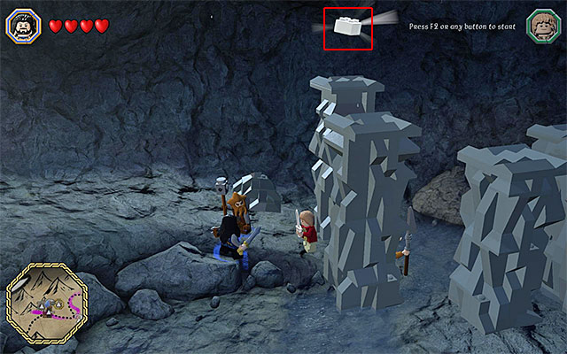 An example mithril brick - 9. Collectibles | LEGO The Hobbit - LEGO The Hobbit in 10 Easy Steps - LEGO The Hobbit Game Guide & Walkthrough