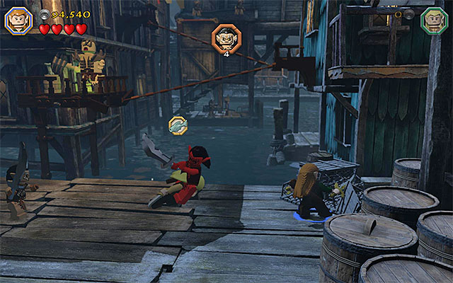 Eliminate the standard varieties of monsters - Stage 12 (A Warm Welcome): The battle with Bolg | Walkthrough | LEGO The Hobbit - Walkthrough - LEGO The Hobbit Game Guide & Walkthrough