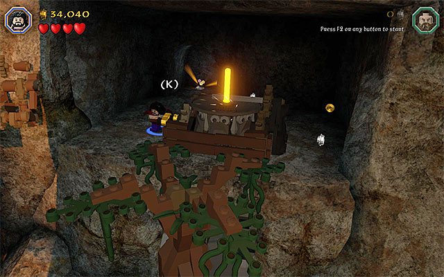 Interact with the mechanism - Stage 15 (On the Doorstep): The climb | Walkthrough - Walkthrough - LEGO The Hobbit Game Guide & Walkthrough