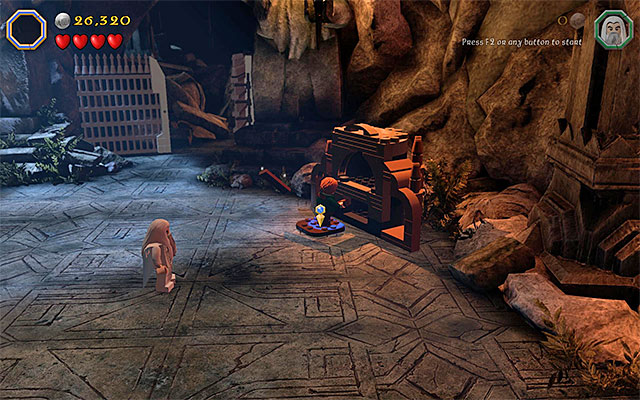 After you start building, set on fire - Stage 15 (On the Doorstep) | Main Stages - Collectibles - Main Stages - Collectibles - LEGO The Hobbit Game Guide & Walkthrough