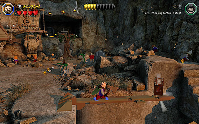 The Minikit - Stage 15 (On the Doorstep) | Main Stages - Collectibles - Main Stages - Collectibles - LEGO The Hobbit Game Guide & Walkthrough