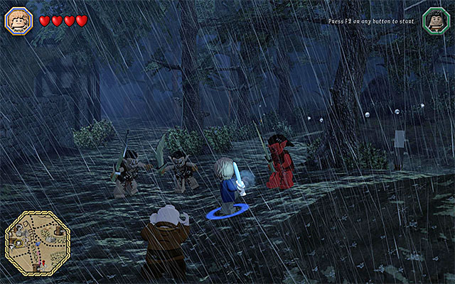 Drive the incoming groups of goblins away - White question marks - walkthroughs for quests 1-20 | Middle Earth - Side missions - Middle Earth - Side missions - LEGO The Hobbit Game Guide & Walkthrough