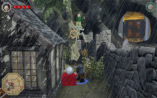 The last person is on the tree - White question marks - walkthroughs for quests 1-20 | Middle Earth - Side missions - Middle Earth - Side missions - LEGO The Hobbit Game Guide & Walkthrough