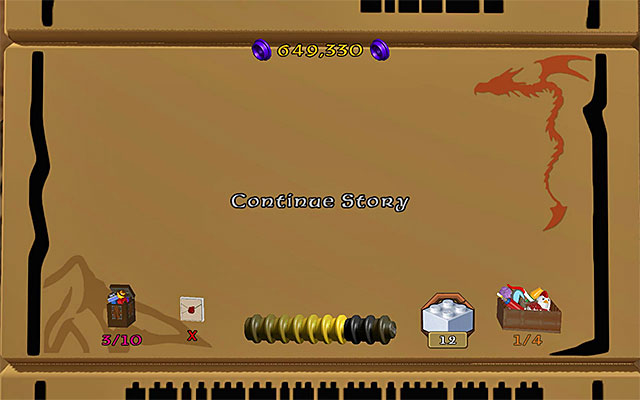 An example summery screen - 1. The storyline | LEGO The Hobbit - LEGO The Hobbit in 10 Easy Steps - LEGO The Hobbit Game Guide & Walkthrough