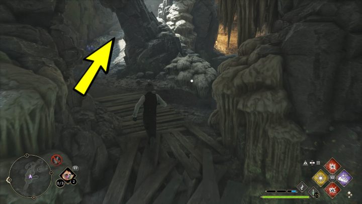 Go up the next ladder and turn right - Hogwarts Legacy: Poidsear Coast - Collection Chests - Hogwarts Legacy: Collection Chests - Hogwarts Legacy Guide