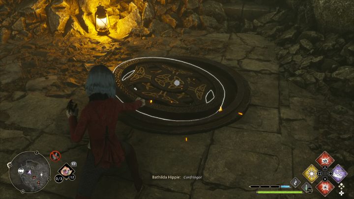 Follow the corridor until you reach a hatch on the floor - Hogwarts Legacy: Marunweem Lake - Collection Chests - Hogwarts Legacy: Collection Chests - Hogwarts Legacy Guide