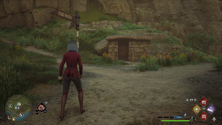 Chest #10 is in Marunweem, in a small hut next to Floo Flame - Hogwarts Legacy: Marunweem Lake - Collection Chests - Hogwarts Legacy: Collection Chests - Hogwarts Legacy Guide