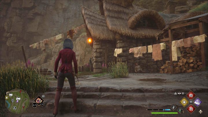 Another Marunweem chest - find the house near the merchant's booth - Hogwarts Legacy: Marunweem Lake - Collection Chests - Hogwarts Legacy: Collection Chests - Hogwarts Legacy Guide