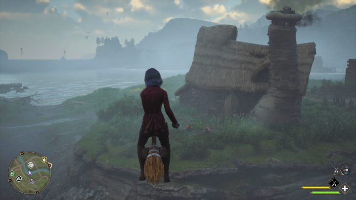 The final Marunweem chest is in a house north from the Floo Flame - Hogwarts Legacy: Marunweem Lake - Collection Chests - Hogwarts Legacy: Collection Chests - Hogwarts Legacy Guide