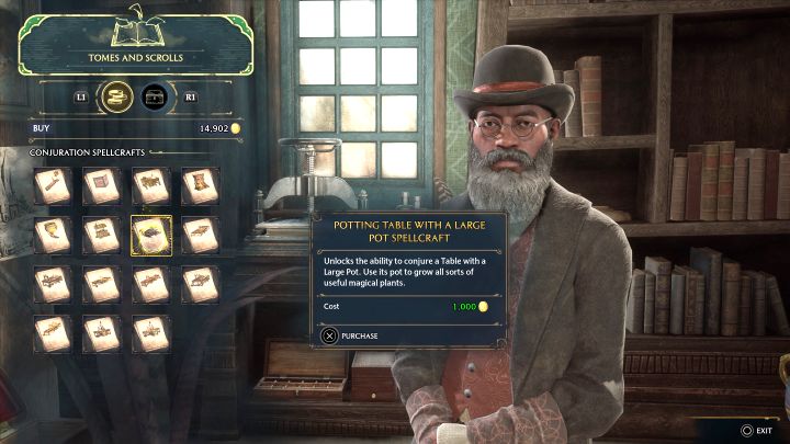 This is not the only requirement, because you also need a Potting Table with a Large Pot - Hogwarts Legacy: Professor Garlicks Assignment 1 - Hogwarts Legacy: Assignment - Hogwarts Legacy Guide