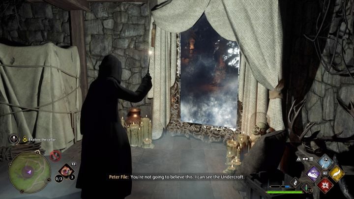 You can take a detour to explore the cellar fully and collect Isidora Morganach's diary pages - there are 7 of them, but this isn't mandatory - Hogwarts Legacy: In the Shadow of the Estate - Hogwarts Legacy: Main quests - Hogwarts Legacy Guide