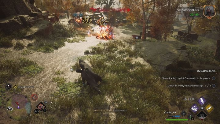 A big battle ensues in the village - Hogwarts Legacy: In the Shadow of the Estate - Hogwarts Legacy: Main quests - Hogwarts Legacy Guide