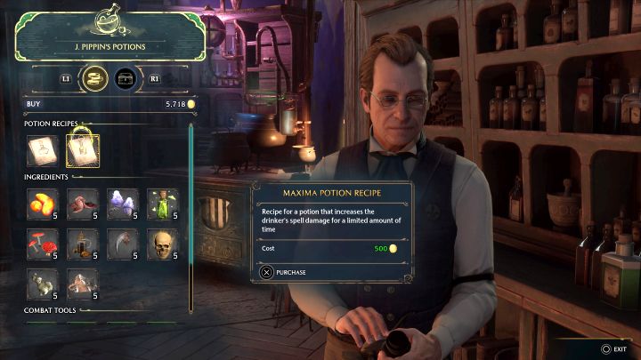 The more difficult and time-consuming method is to produce the potions yourself - Hogwarts Legacy: Professor Sharps Assignment 1 - Hogwarts Legacy: Assignment - Hogwarts Legacy Guide