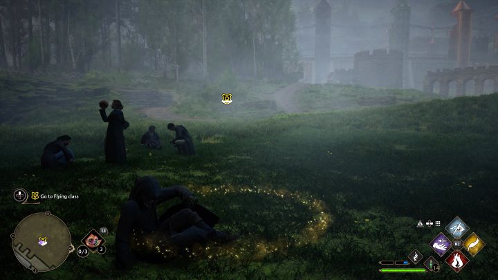 Flying classes are taught by Madam Kogawa - Hogwarts Legacy: Flying Class - Hogwarts Legacy: Main quests - Hogwarts Legacy Guide